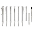 Monteverde USA Ritma Ballpoint Pen in Brushed Stainless Steel