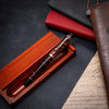 Opus 88 Harmony Fountain Pen in Brown with Rose Gold Fountain Pen