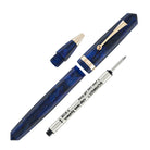 OMAS Studio Rollerball Pen in Azzurro Diamante with Rose Gold Trim