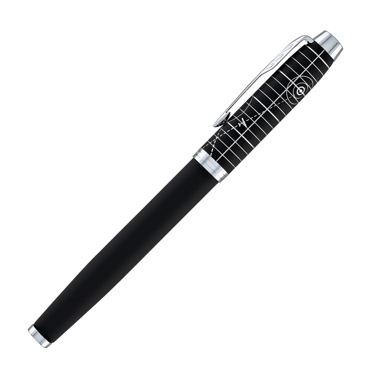 Parker IM Rollerball Pen in Legacy of Flight with Chrome Trim