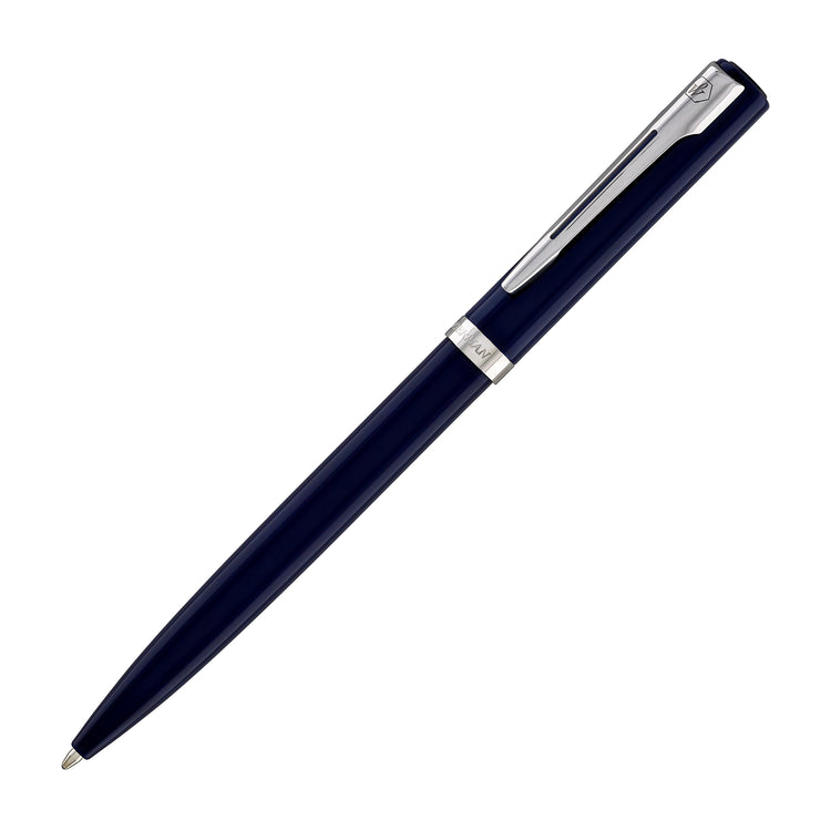 Waterman Impression Ballpoint Pen in Blue with Palladium Coated