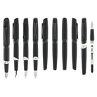 Diplomat Cobra Fountain Pen in Matte Black Guilloche