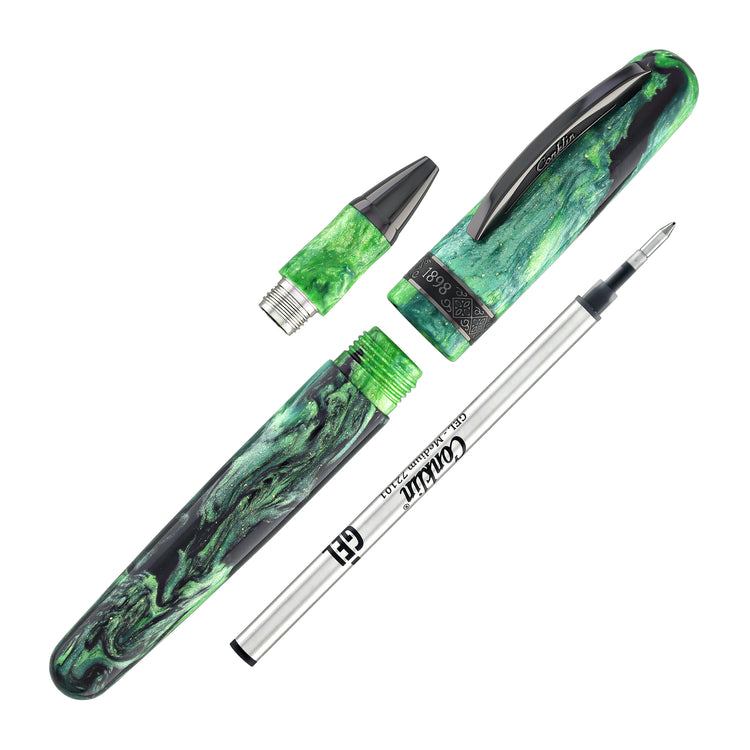 Conklin 1898 Rollerball Pen in Clover Valley with Gunmetal Trim - Limited Edition