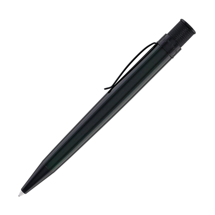 Retro 51 Tornado Stealth Rollerball Pen in Emerald Green