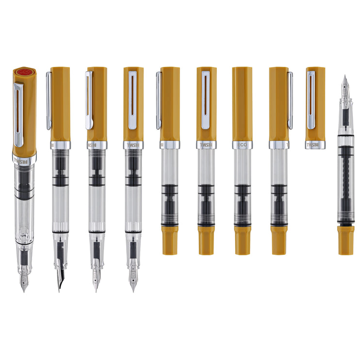 TWSBI Eco Fountain Pen in Bahama Yellow