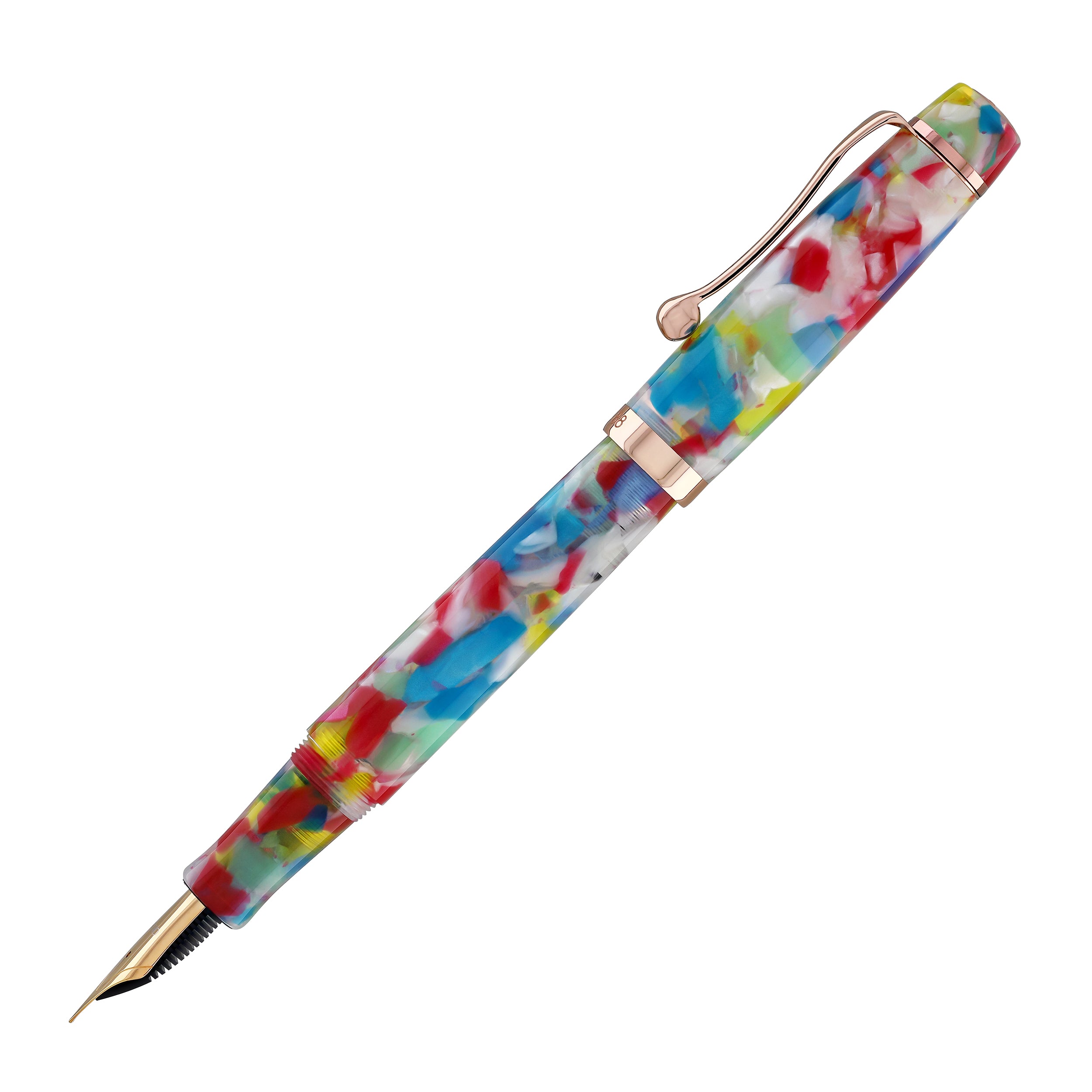 Opus 88 Harmony Fountain Pen in Flower - Goldspot Pens