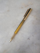 Misfit Item 0003 Laban Sanyu in Hand Fountain Pen Set in Gold - Broad Nib