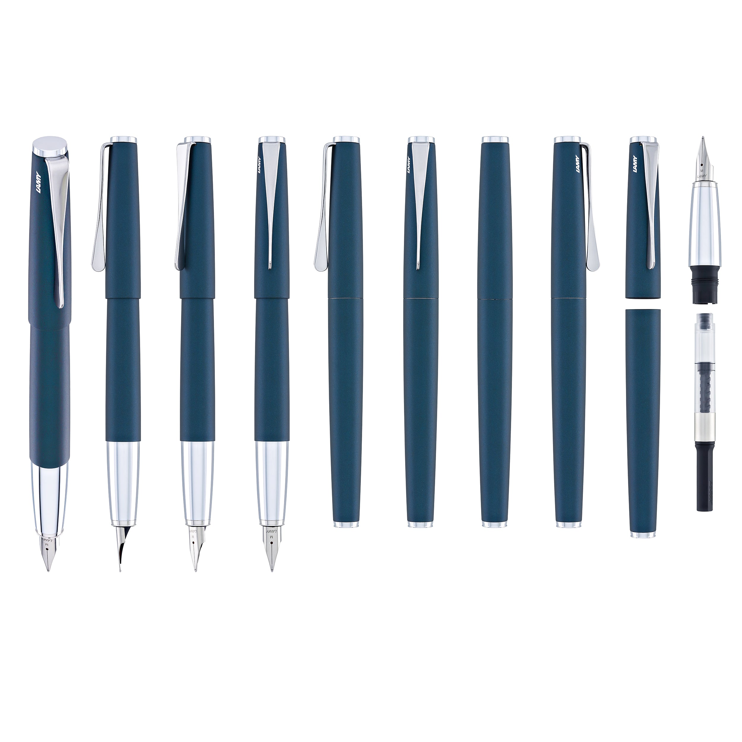 Lamy Studio Fountain Pen in Petrol - Special Edition - Goldspot Pens
