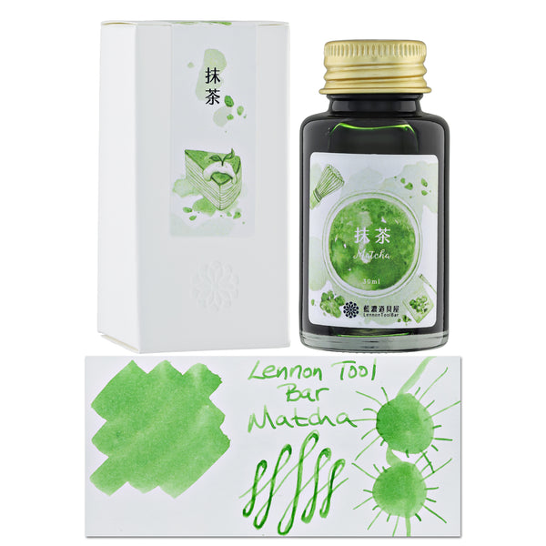 Lennon Tool Bar Winter 2023 Fountain Pen Ink in Matcha - 30ml