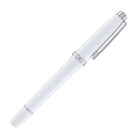 Cross Lume Ballpoint Pen in Porcelain White with Polished Chrome Appointments