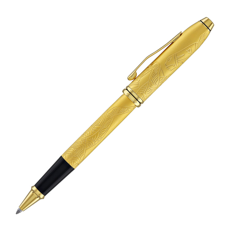Cross Townsend Zodiac Year of the Horse Selectip Rollerball Pen in 23KT Gold Plated with Gold Plated Appointment