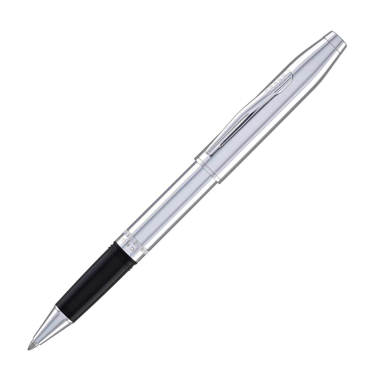 Cross Foundry Rollerball Pen in Polished Chrome with Polished Chrome Appointments