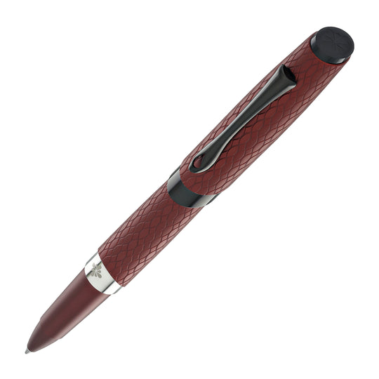 Diplomat Cobra Rollerball Pen in Burgundy Red
