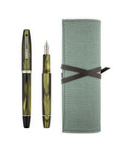 Scribo Flow Fountain Pen in Evoluzione with Ruthenium Trim