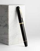 Scribo Flow Fountain Pen in Origine with Yellow Gold Trim