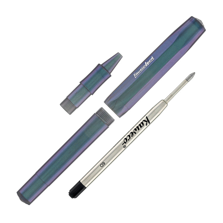 Kaweco Lunar Sport Rollerball Pen in Shadow Blue
