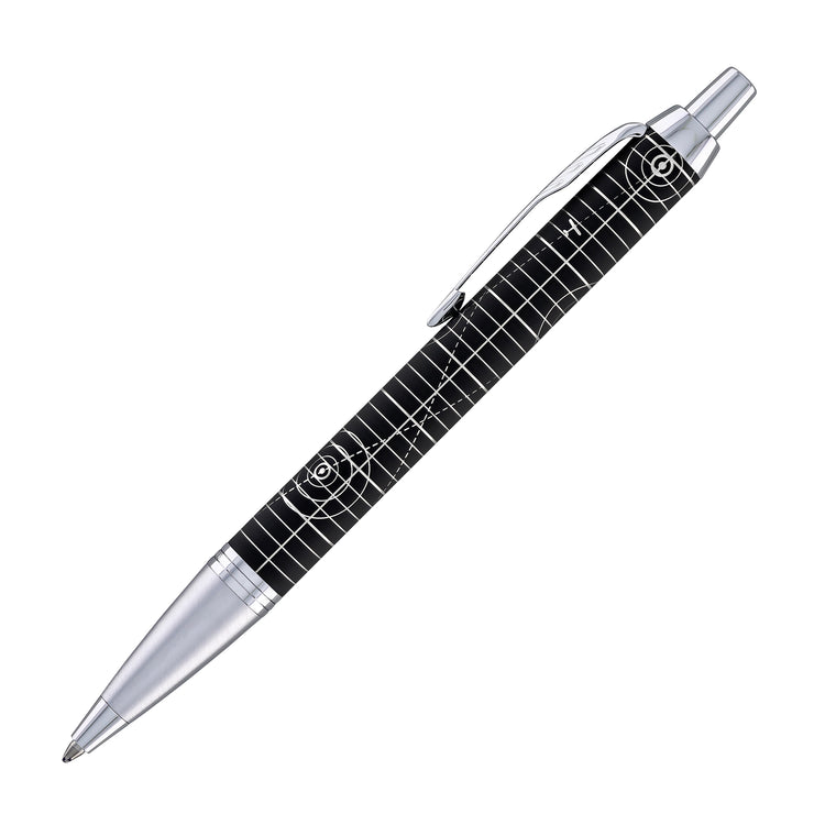 Parker IM Premium Ballpoint Pen in Legacy of Flight with Chrome Trim