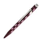 Caran d'Ache 849 Mosaic Ballpoint Pen in Garnet Red