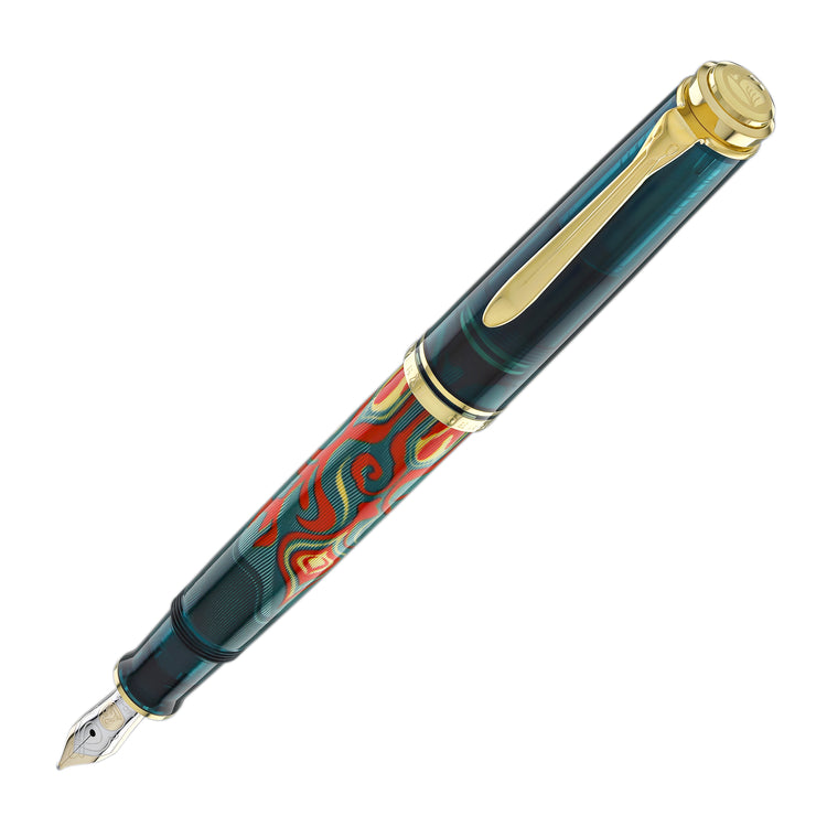 Pelikan Souverän M600 Fountain Pen in Rudi Rother Art Collection