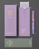 Wearingeul Preface Fountain Pen in A Dream Within a Dream with Gold Trim