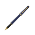 Parker Meridian Rollerball Pen in Blue with Gold Trim