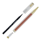 ystudio Glamour Evolve Elemental Rollerball Pen in Clear Orange