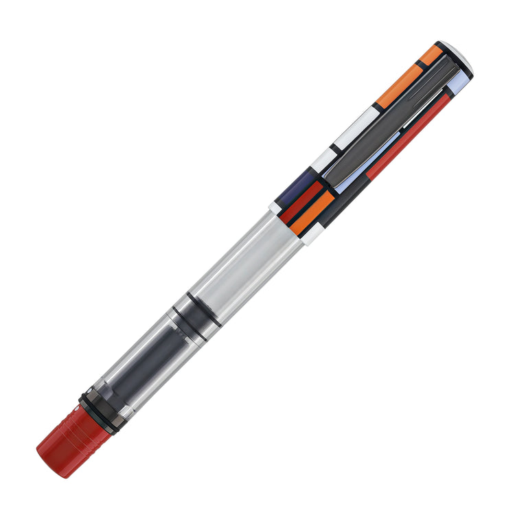 Monteverde USA MP1 Fountain Pen with 15ml Ink Set in Mondrian Composition 1921