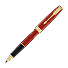 Parker Sonnet Rollerball Pen in Lacquered Red with Gold Trim