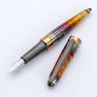 Diplomat Aero Fountain Pen in Rhomb Flame