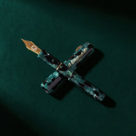 Esterbrook Niblet Fountain Pen in Evergreen with Gold Trim