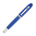 Cross Peerless Fountain Pen in Translucent Quartz Blue - 18K Gold