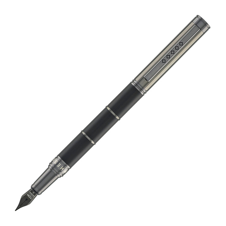 Tom Hessin Revolution Fountain Pen in Charcoal
