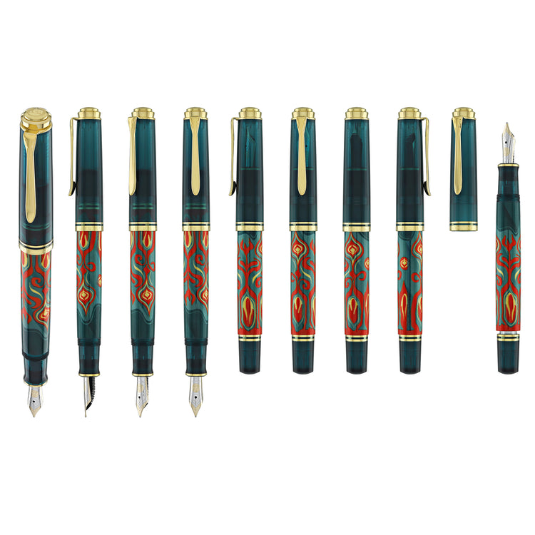 Pelikan Souverän M600 Fountain Pen in Rudi Rother Art Collection