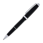 Cross Lume Rollerball Pen in Obsidian Black with Polished Chrome Appointments