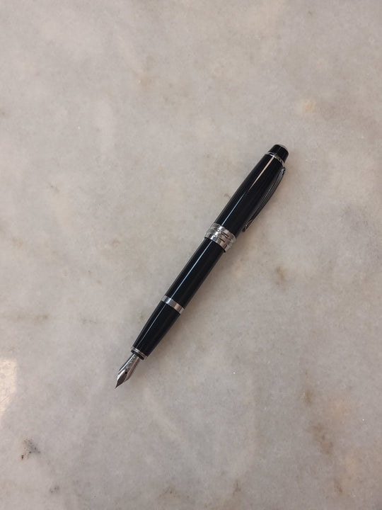 Misfit Item 0034 Cross Bailey Fountain Pen in Black Lacquer - Medium Point