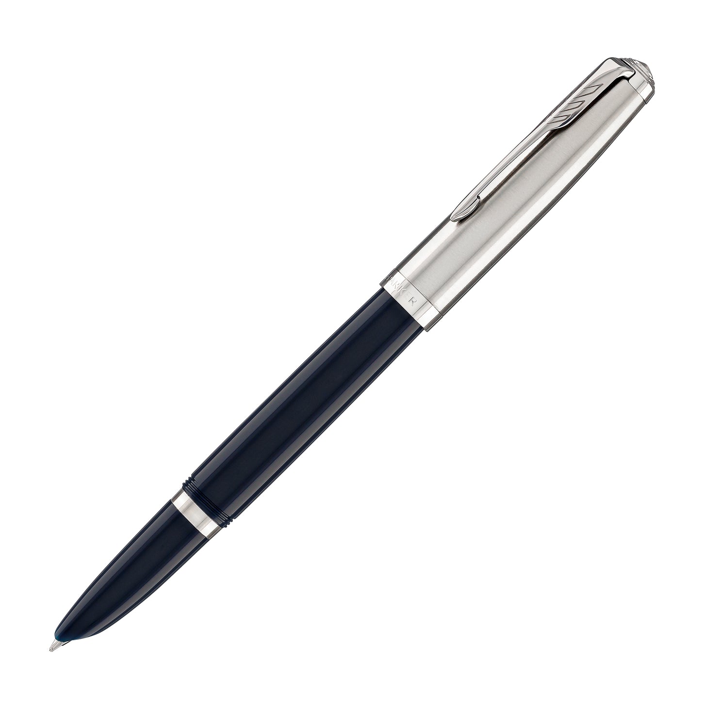 Parker 51 Fountain Pen in Midnight Blue with Chrome Trim