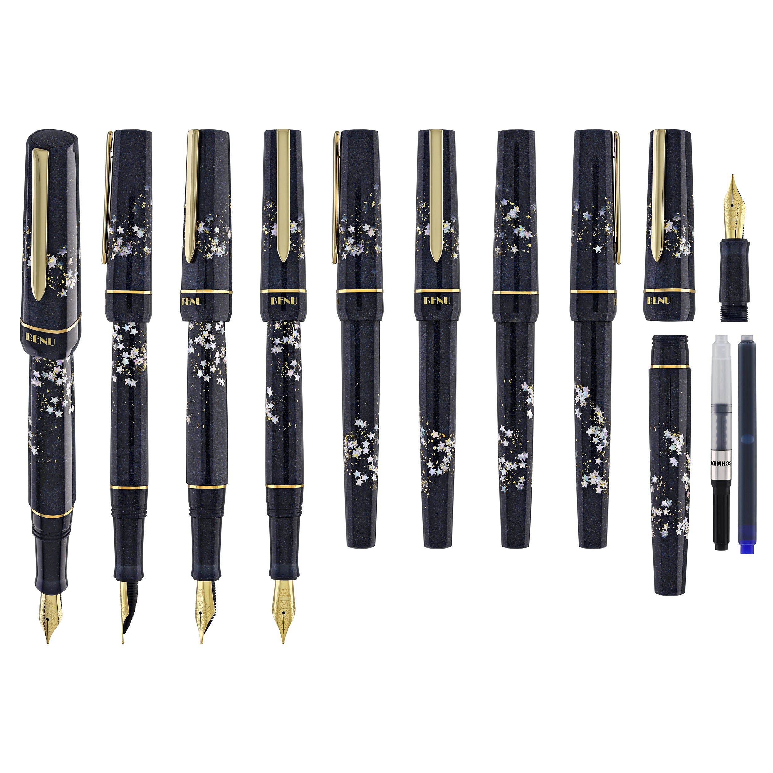 Benu Haute Fountain Pen in Movie Star - Special Edition - Goldspot