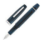 Scribo Flow Fountain Pen in Tempo with Platinum Trim