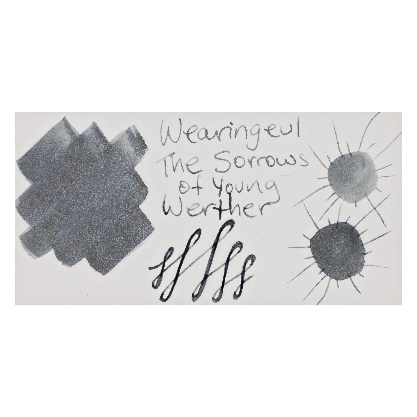 Wearingeul Johann Wolfgang von Goethe Ink in The Sorrows of Young Werther - 30mL