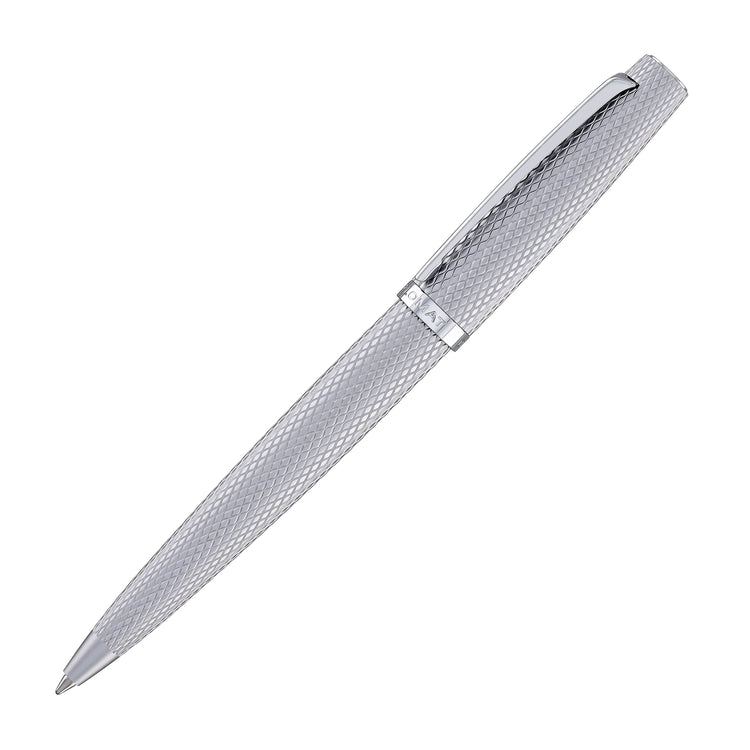 Diplomat Viper Ballpoint Pen in Silver Guilloche