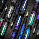Benu Euphoria Fountain Pen in Love Story (Lavender Blue Glow) Fountain Pen