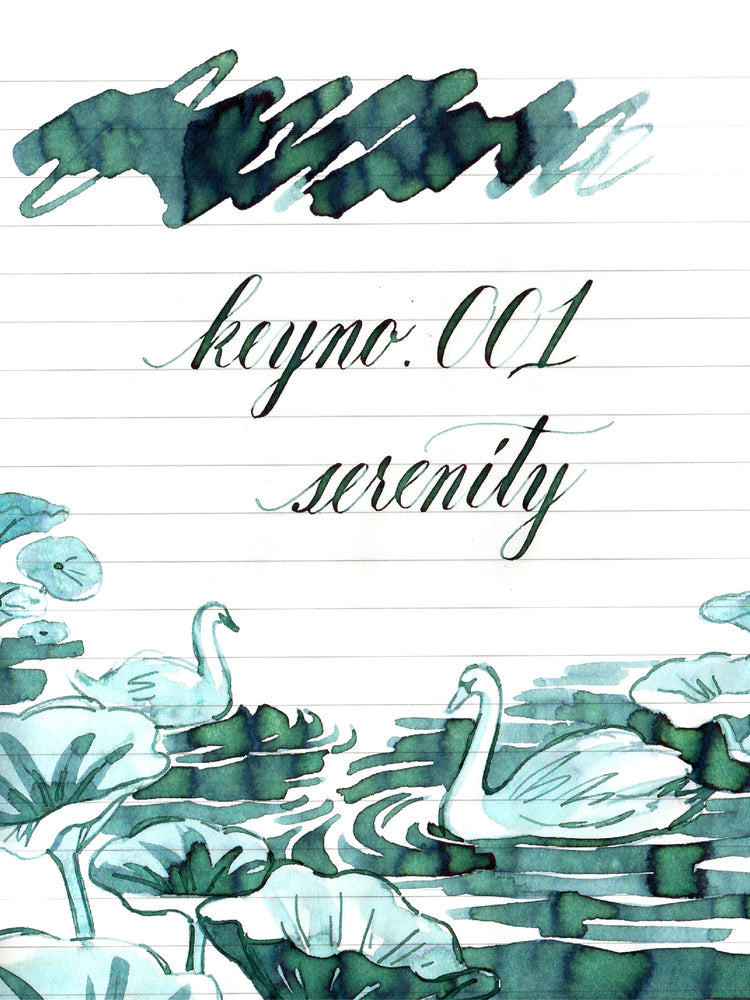Dominant Industry Keyno Bottled Ink in Serenity - 25mL