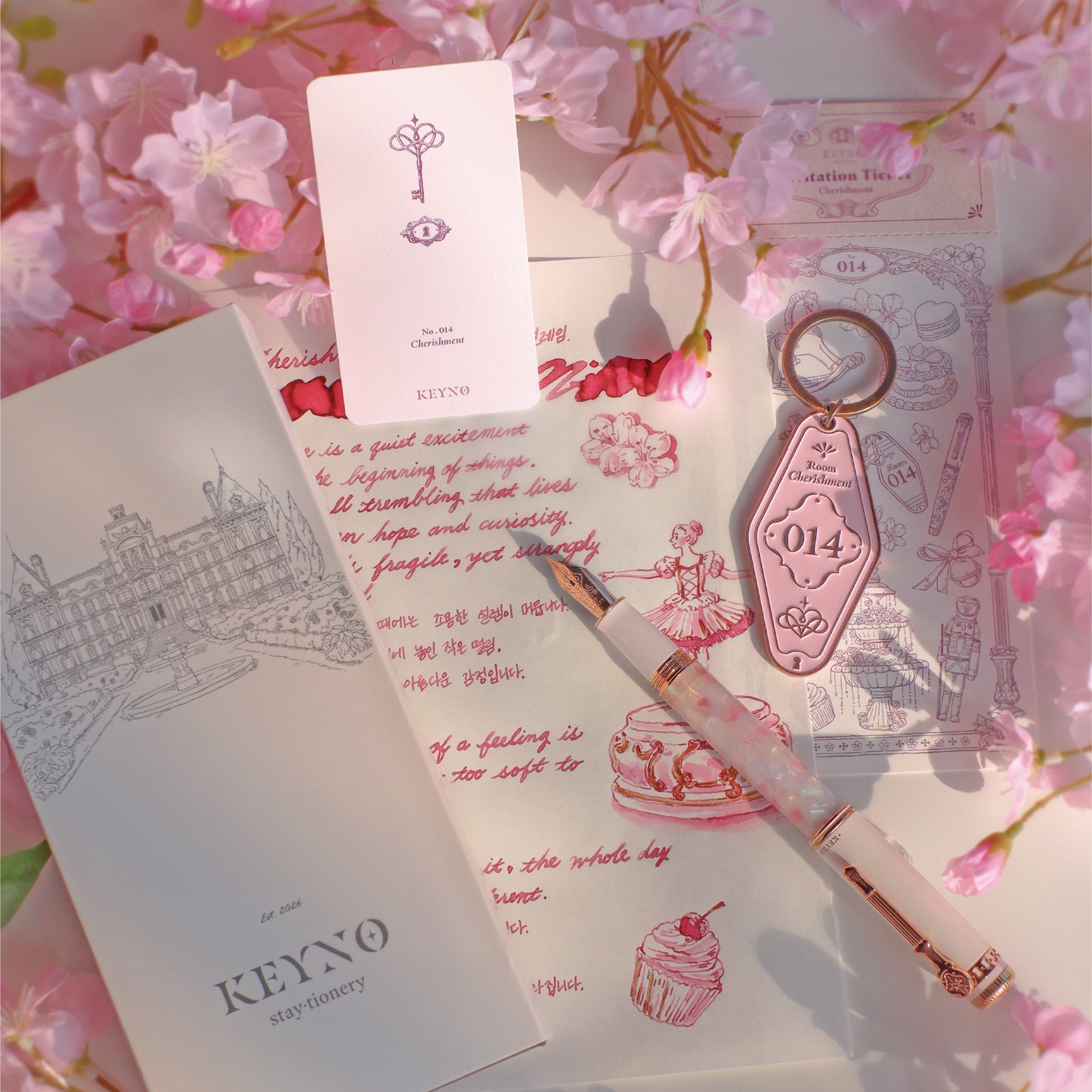 Dominant Industry Keyno Fountain Pen in Cherishment