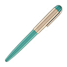 Wahl Eversharp Skyline Rollerball Pen in Emerald with Rose Gold Trim