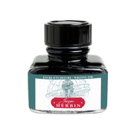 J. Herbin Paris Ink Collection in Fontaine des Quatre-Parties Du Monde (Teal) - 30ml