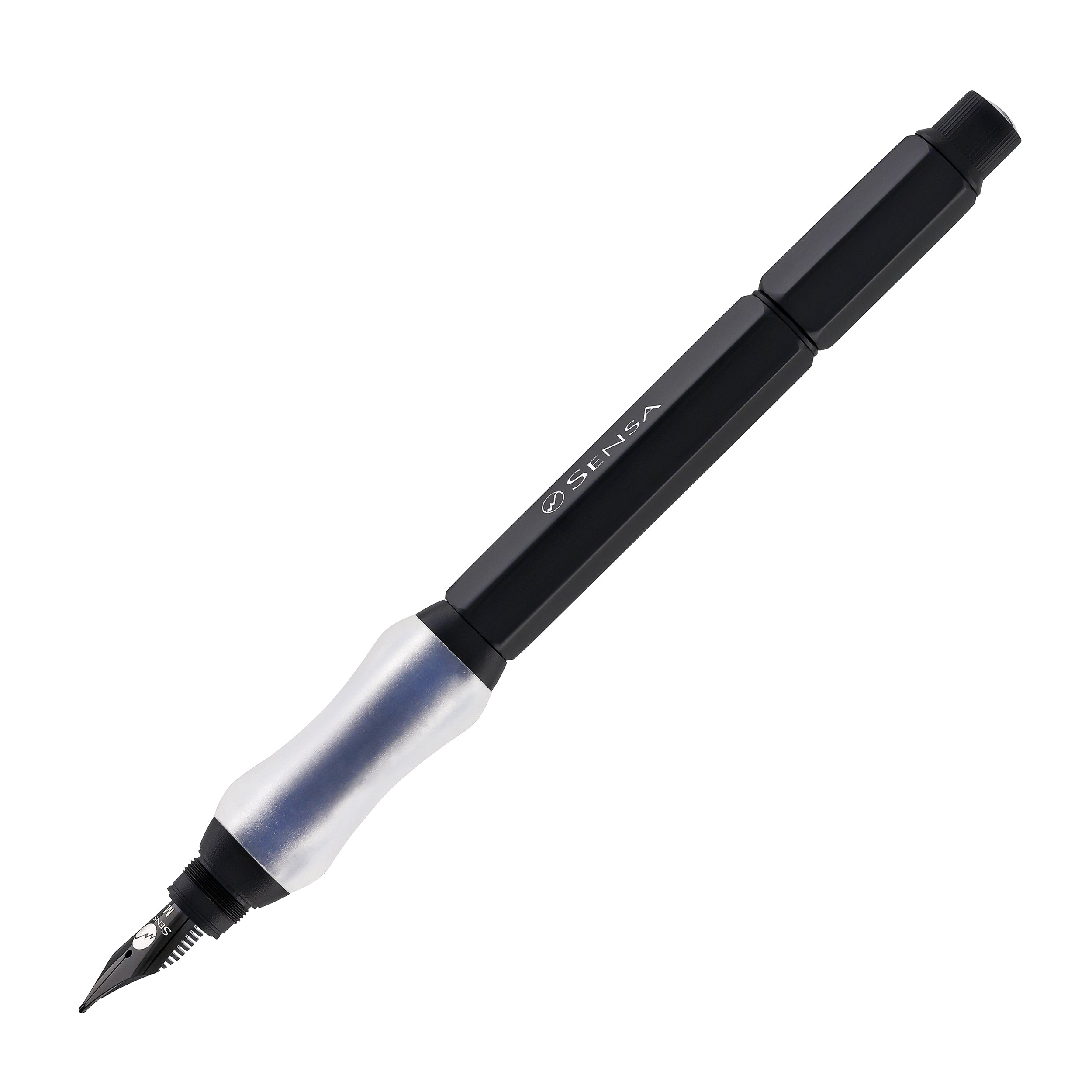 Sensa Sensagraph Fountain Pen in Raven Black - Goldspot Pens