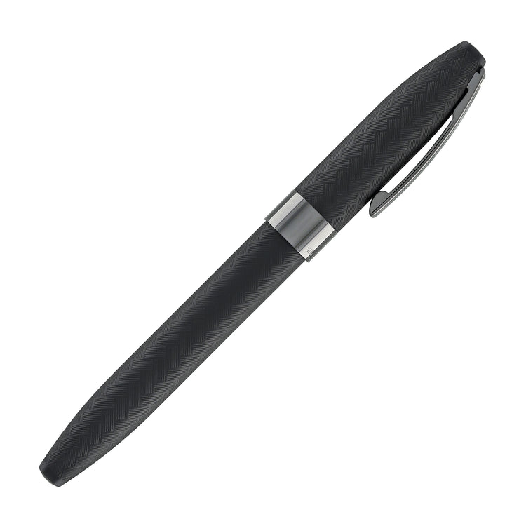 Sheaffer Legacy Chevro Rollerball Pen in Matte Black with PVD Gunmetal