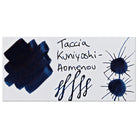 Taccia Ukiyo-e Fountain Pen Ink III in Kuniyoshi-Aomenou (Blue Agate) - 40mL