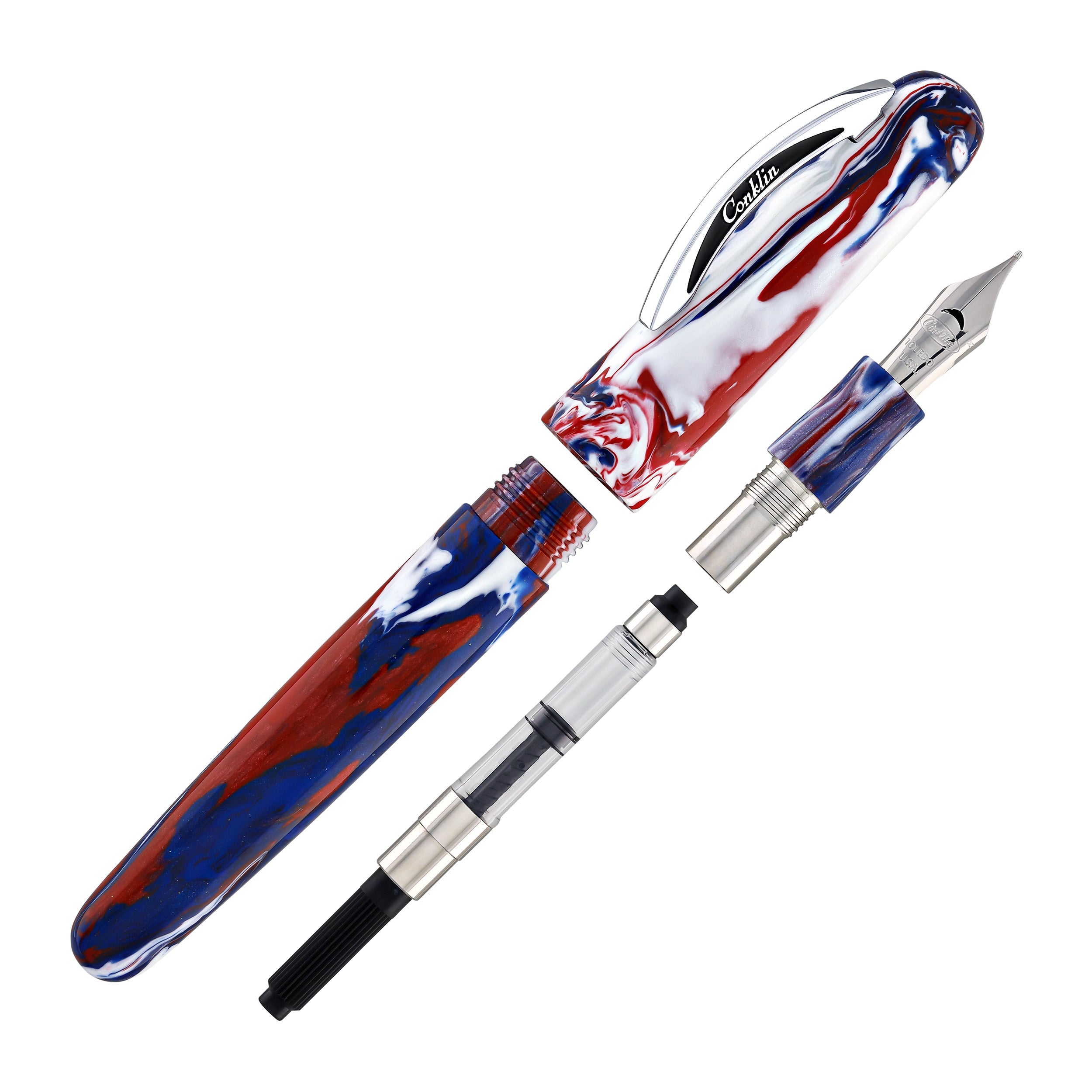 Conklin All American Fountain Pen in USA 250th Anniversary Edition