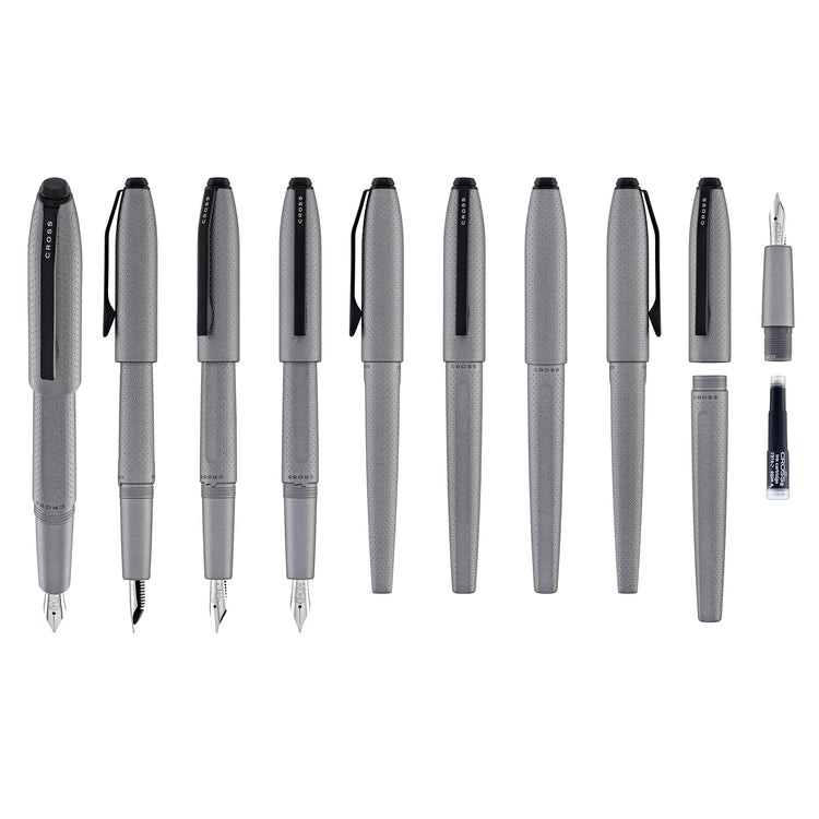 Cross Prism Fountain Pen in Graphite Resin